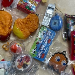 ミニチュアガチャガチャ＆プライズ景品セットの画像