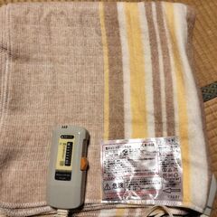 電気敷き毛布の画像