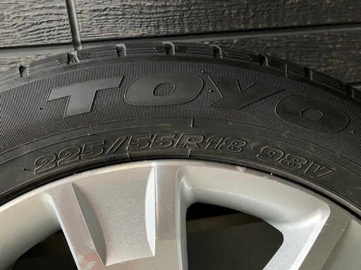 夏タイヤホイールセット　トーヨープロクセスSUV 
225/55r18