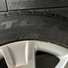 夏タイヤホイールセット　トーヨープロクセスSUV 
225/55r18の画像