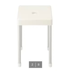 0円！ニトリ 抗菌風呂いすの画像