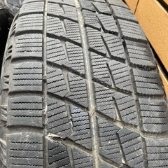 スタッドレス205/65R15 セレナ ノア VOXY プリウス ウィッシュなどに 中古スタッドレスセット ★15×6J 100-114.3/5H ET約45の画像