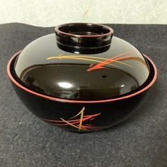 輪島塗　総本家　浜田屋　松葉紋　夫婦椀　ペア　正月　祝い　めで鯛　蓋付き椀　2客の画像