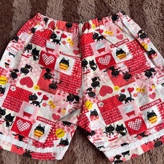 90サイズ　3着セット　いちごキャミソール　猫ショートパンツ　タンクトップの画像