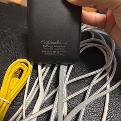 まとめ売り✨モバイルバッテリーとケーブルの画像