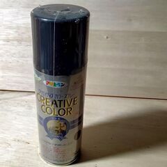 新品未開封：無料：アサヒペン クリエイティブカラースプレー [420mL 49マットブラック] の画像