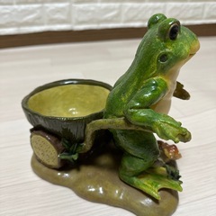 インテリア かえる 置物の画像