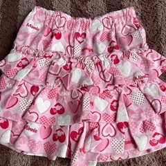 90サイズ　4着セット　ミニーキャミソール　ショートパンツ　GAPワンピ　エニファム半袖Tシャツの画像