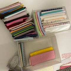 裏地布　はぎれ　など　ハンドメイド　パッチワーク　の画像