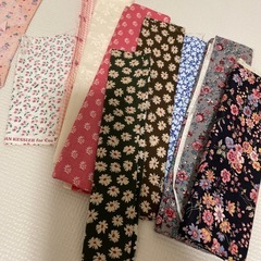 裏地布　はぎれ　など　ハンドメイド　パッチワーク　の画像