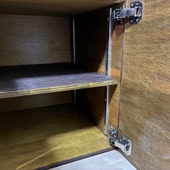 ハンドメイド　収納棚の画像