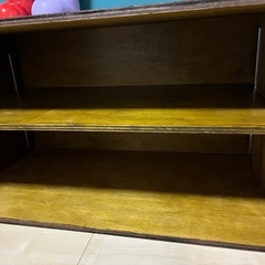 ハンドメイド　収納棚の画像