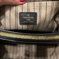 ※必ず自己紹介文を読んでからコメントして下さい。ルイ・ヴィトン　モノグラム・アンプラント レザー（ノワール）モンテーニュ MM ハンドバッグの画像