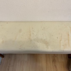 ダイニングセット 4点セット(テーブル+チェア2脚+ベンチ1脚) 幅120-180の画像