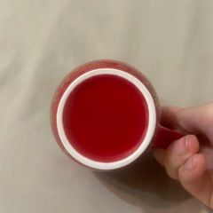 神宮外苑クリスマスマーケット マグカップ 赤の画像