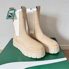 新品 タグ付●プーマ PUMA メイズ スタック チェルシーブーツ●23.0cmの画像