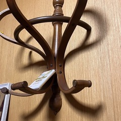 【アンティーク】木製ハンガー & オブジェの画像