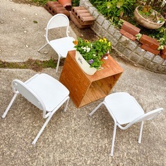 小さな子どもいすセットの画像