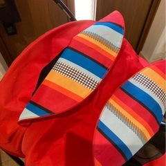 【高級ベビーカー】ピジョン　ランフィRA9(レッド)の画像