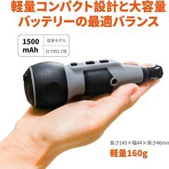 新品　電動ドライバー　小型 ペン型　充電　３段階切替モード　USB Type Cの画像