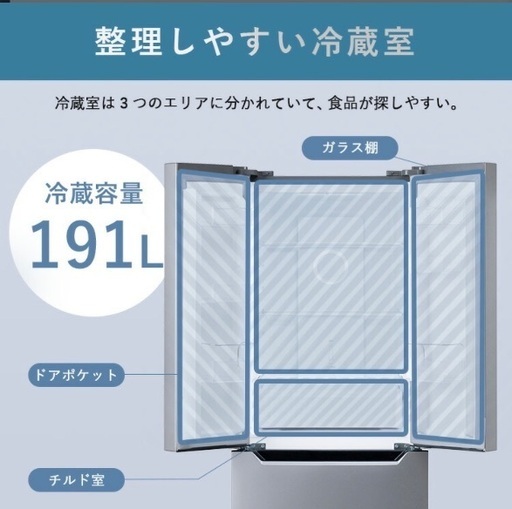 アイリスオーヤマ　冷蔵庫　