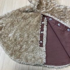 ミキハウス　ポンチョの画像