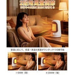 セラミックヒーター　新品　の画像