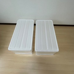 天馬　押入れ　プラスチック引き出し　×2の画像