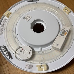LEDシーリングライト　12畳用　リモコン付　調光調色　昼光色〜電球色　NECライティングの画像
