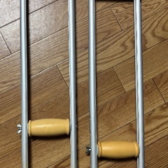 松葉杖、杖の画像