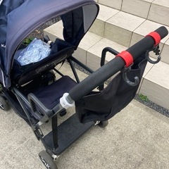 カトージ　2人乗りベビーカーの画像