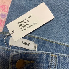 【XL】韓国デニムの画像