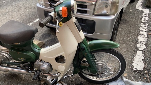 問い合わせ中　
HONDA　カブ　５０ＣＣ　走行少なめ自賠責付き