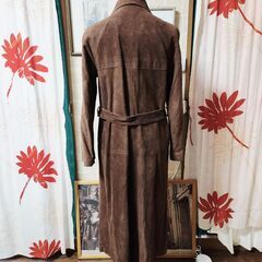 ＆SINKO(シンコー)総スェード。甘やかにチャーミング、そしてスタイリッシュなロングコート。いかがでしょうか？の画像