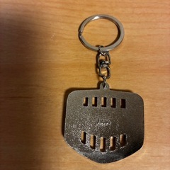 スーパーカブエンブレム型キーホルダーの画像