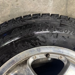 185/85r16 LTタイヤ ヨコハマ スタッドレス ホイール付 ジムニー等にの画像