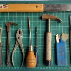 🍓 昔の良い工具で始める日曜大工／ DIY／丈夫で長持ち・味わい深い古道具たちの画像