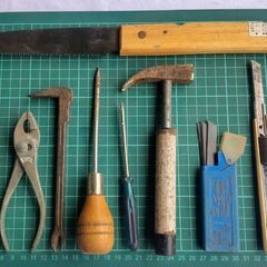 🍓 昔の良い工具で始める日曜大工／ DIY／丈夫で長持ち・味わい深い古道具たちの画像