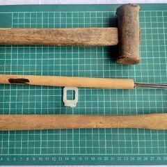 🍓 昔の良い工具で始める日曜大工／ DIY／丈夫で長持ち・味わい深い古道具たちの画像