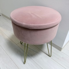 収納付きスツールお譲りします！の画像