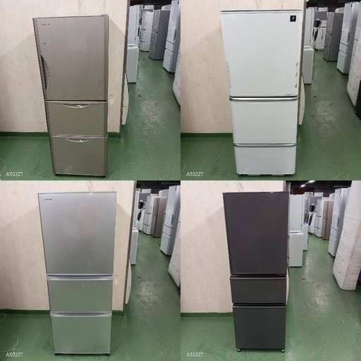 【115】設置まで対応　新生活応援　学生　社会人　3ドア　大型冷蔵庫　270L〜400L