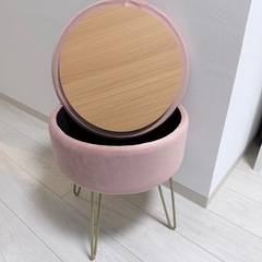 収納付きスツールお譲りします！の画像