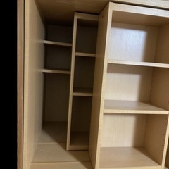 スライド棚式　押入れ収納の画像