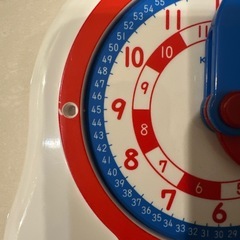 くもん　時計学習用おもちゃの画像