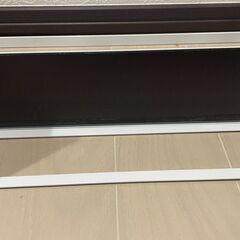 山崎実業 tower 折り畳み棚 ＆ バスルームラック（ホワイト）の画像