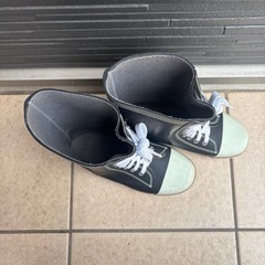 ブラックハイカットレインブーツ⭐︎23cmの画像