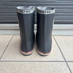 ブラックハイカットレインブーツ⭐︎23cmの画像