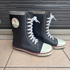 ブラックハイカットレインブーツ⭐︎23cmの画像