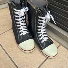 ブラックハイカットレインブーツ⭐︎23cmの画像