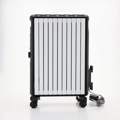 MDHU15 ｜Delonghi マルチダイナミックヒータ - デロンギピュアホワイト+マットブラックの画像